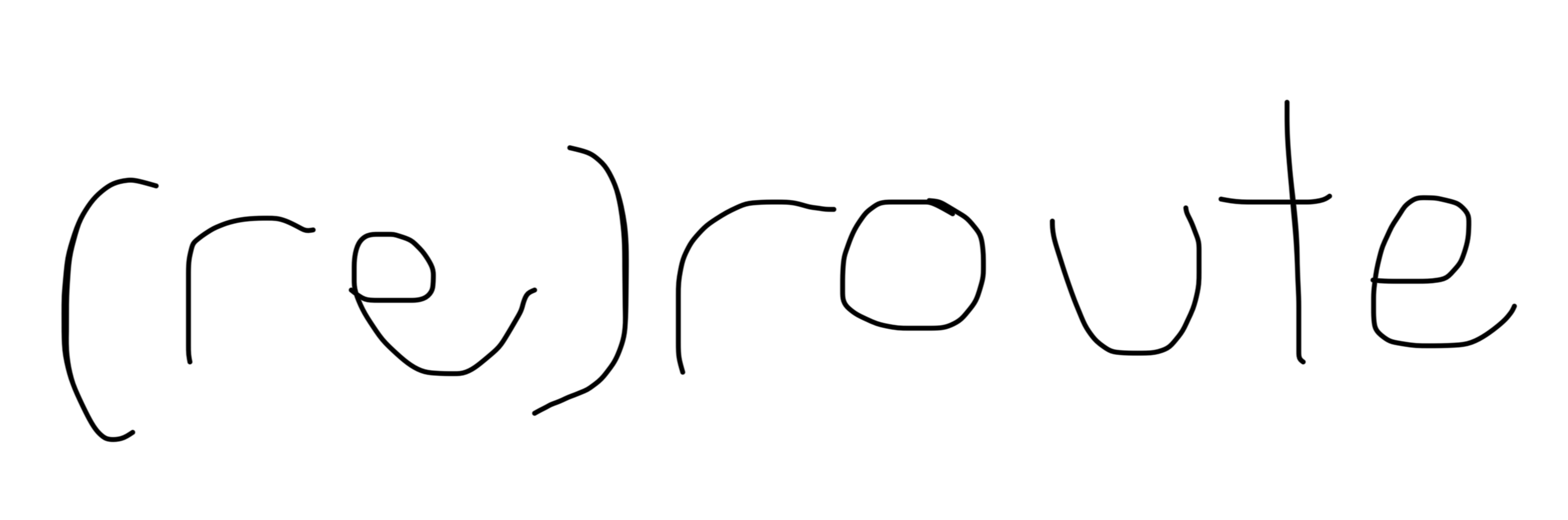 (re)route